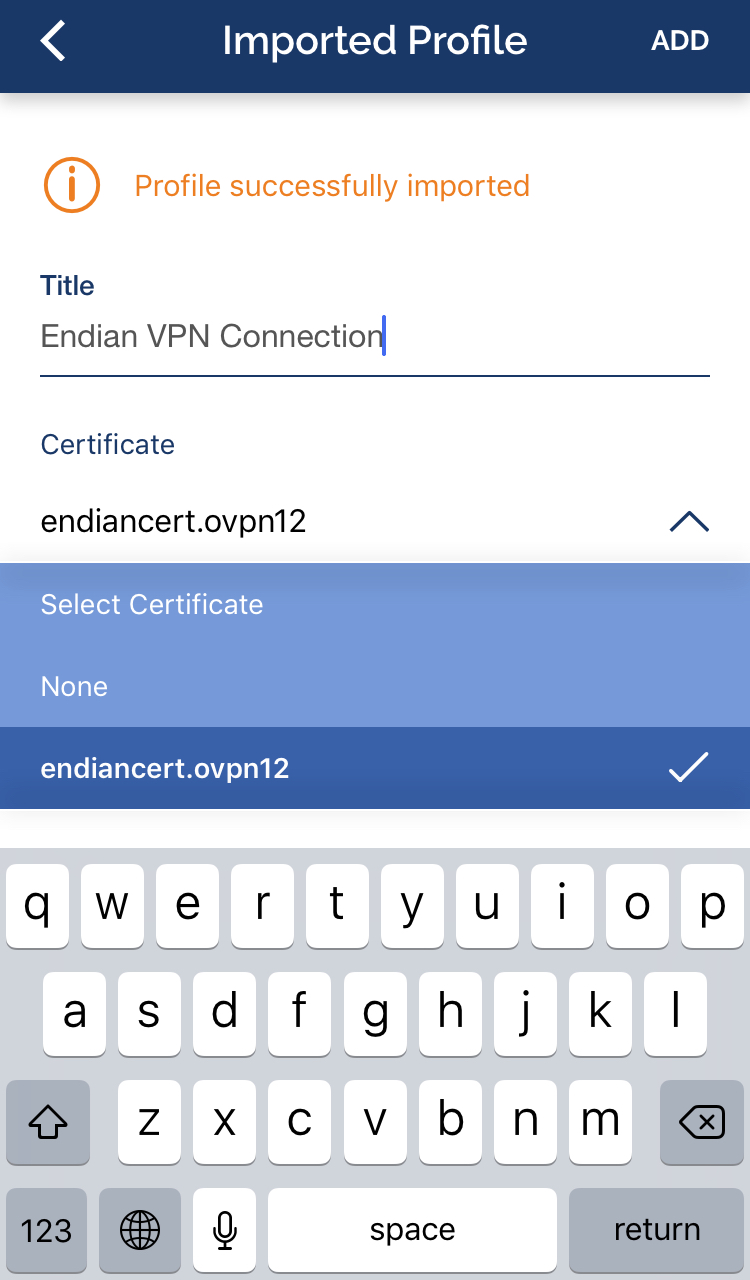 instal the last version for ios OpenVPN Client 2.6.6